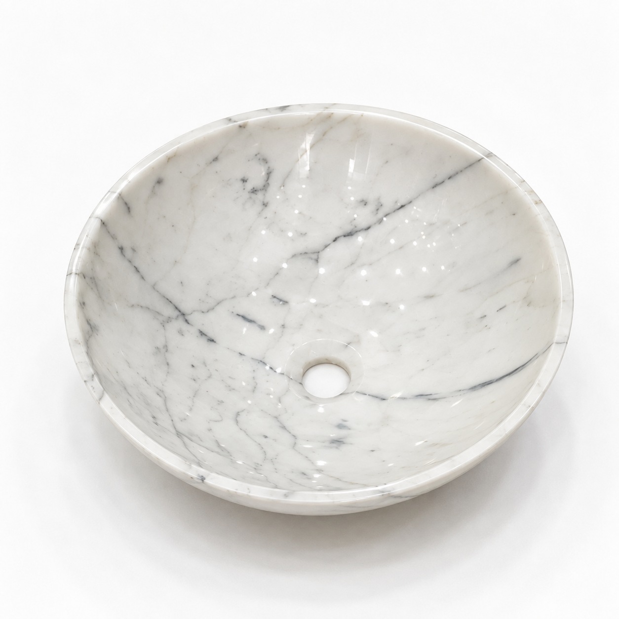 Statuario Marble Vessel Basin NZ