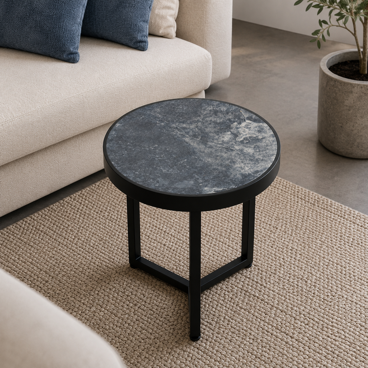Blue Slate — Sodalite Blue Marble coffee table Auckland New Zealand