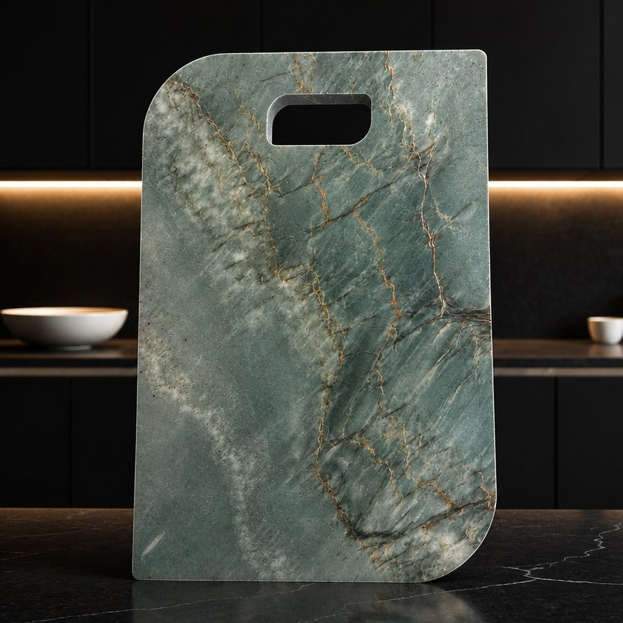 Teal Tide marble serving board, Auckland