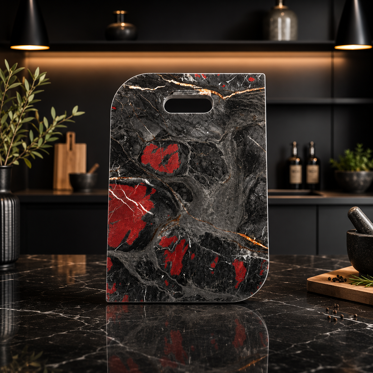 Volcanic Ash dark marble serving board Auckland