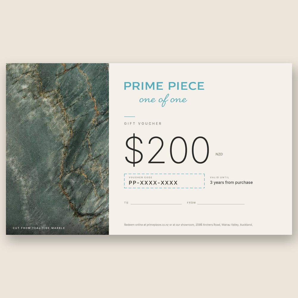 Prime Piece $200 gift voucher