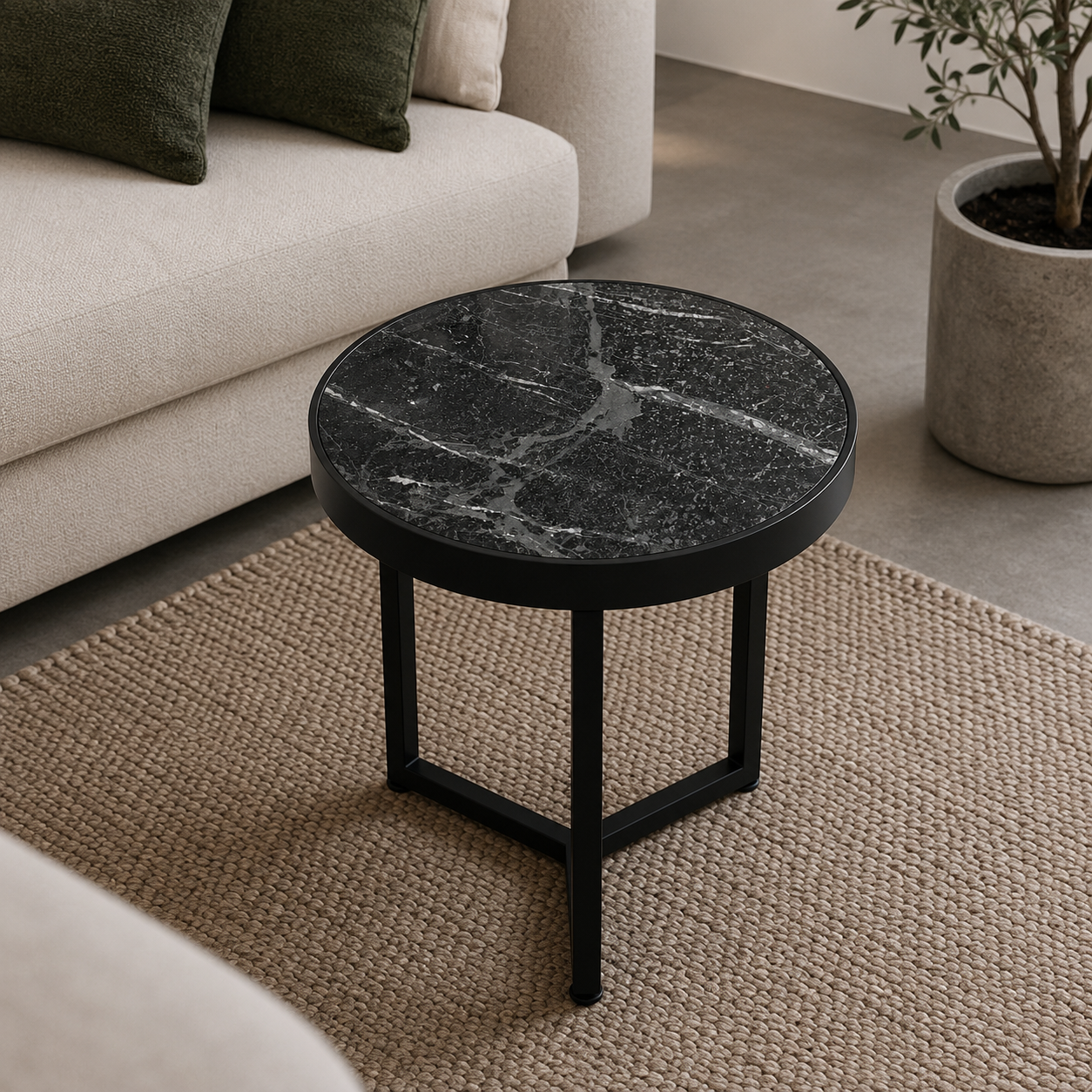Pietra Noir — Pietra Grey Marble coffee table Auckland New Zealand