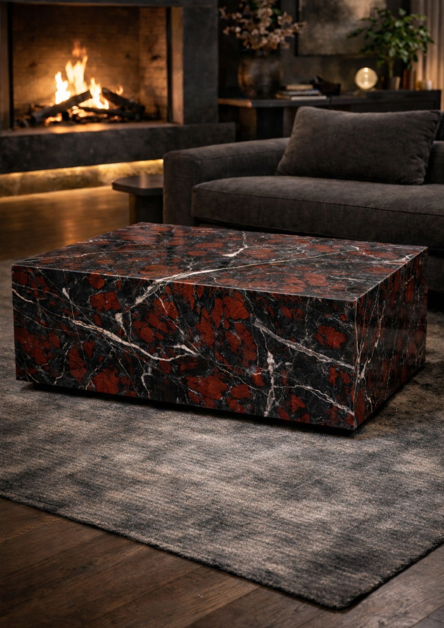 Travertine Coffee Table
