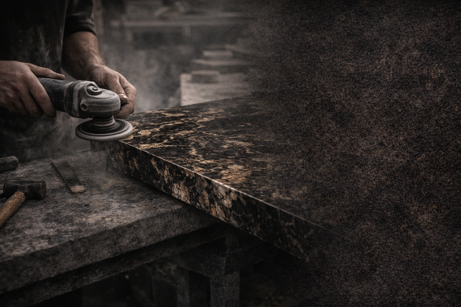 Stone carving