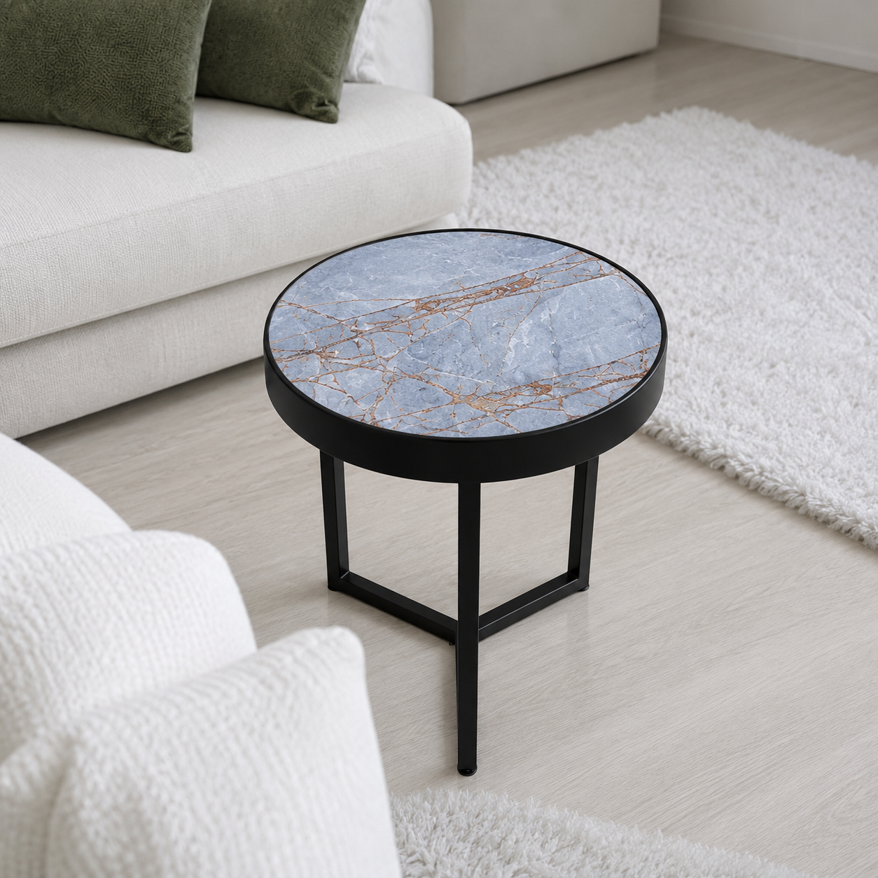 Blue Lagoon — Blue Lagoon Marble coffee table Auckland New Zealand
